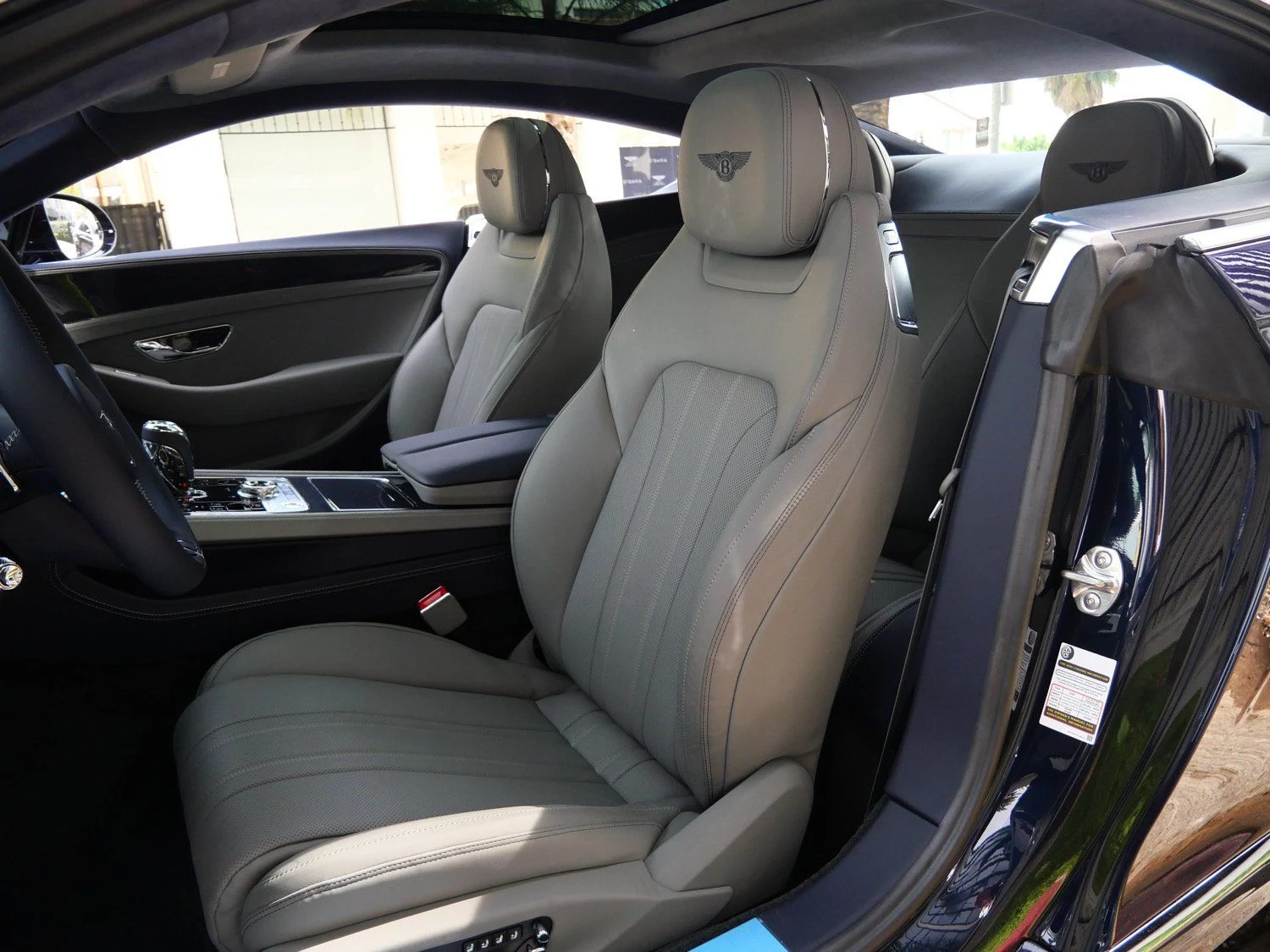 2026 Bentley Continental GT interior, seats, Gravity Grey