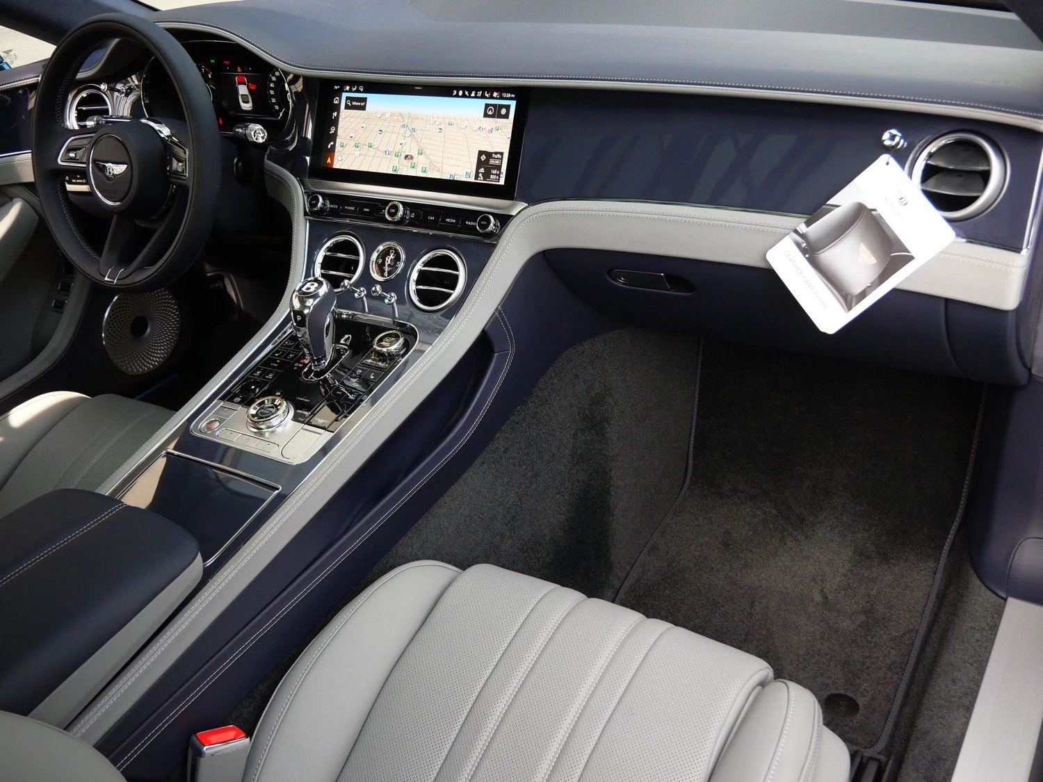 2026 Bentley Continental GT interior, Gravity Grey