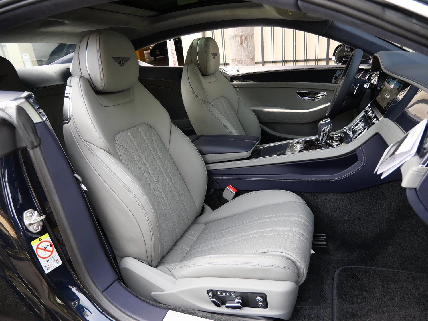 2026 Bentley Continental GT interior, seats, Gravity Grey