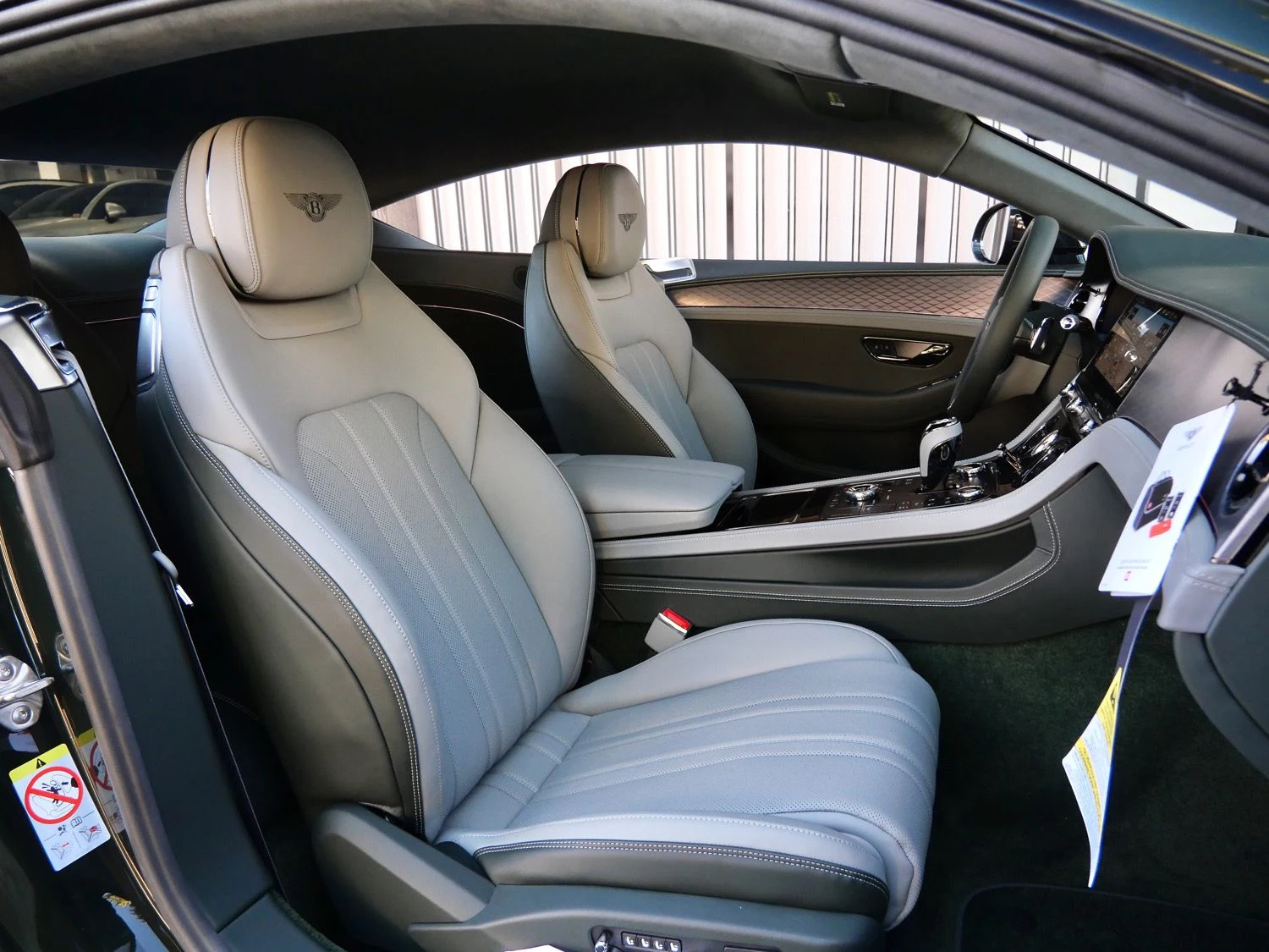 2026 Bentley Continental GT interior, seats, Gravity Gray