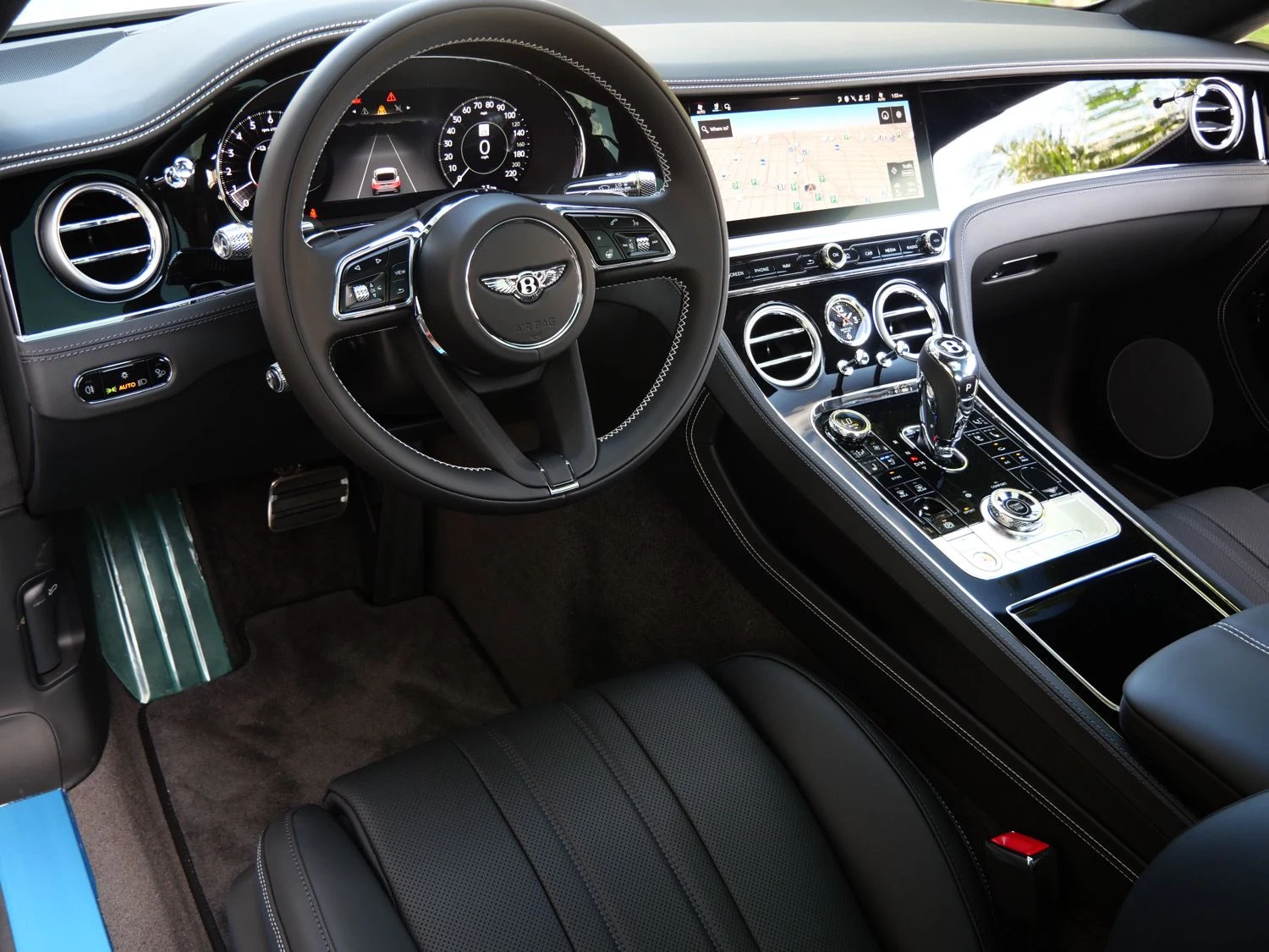 2026 Bentley Continental GT interior, dashboard, Beluga