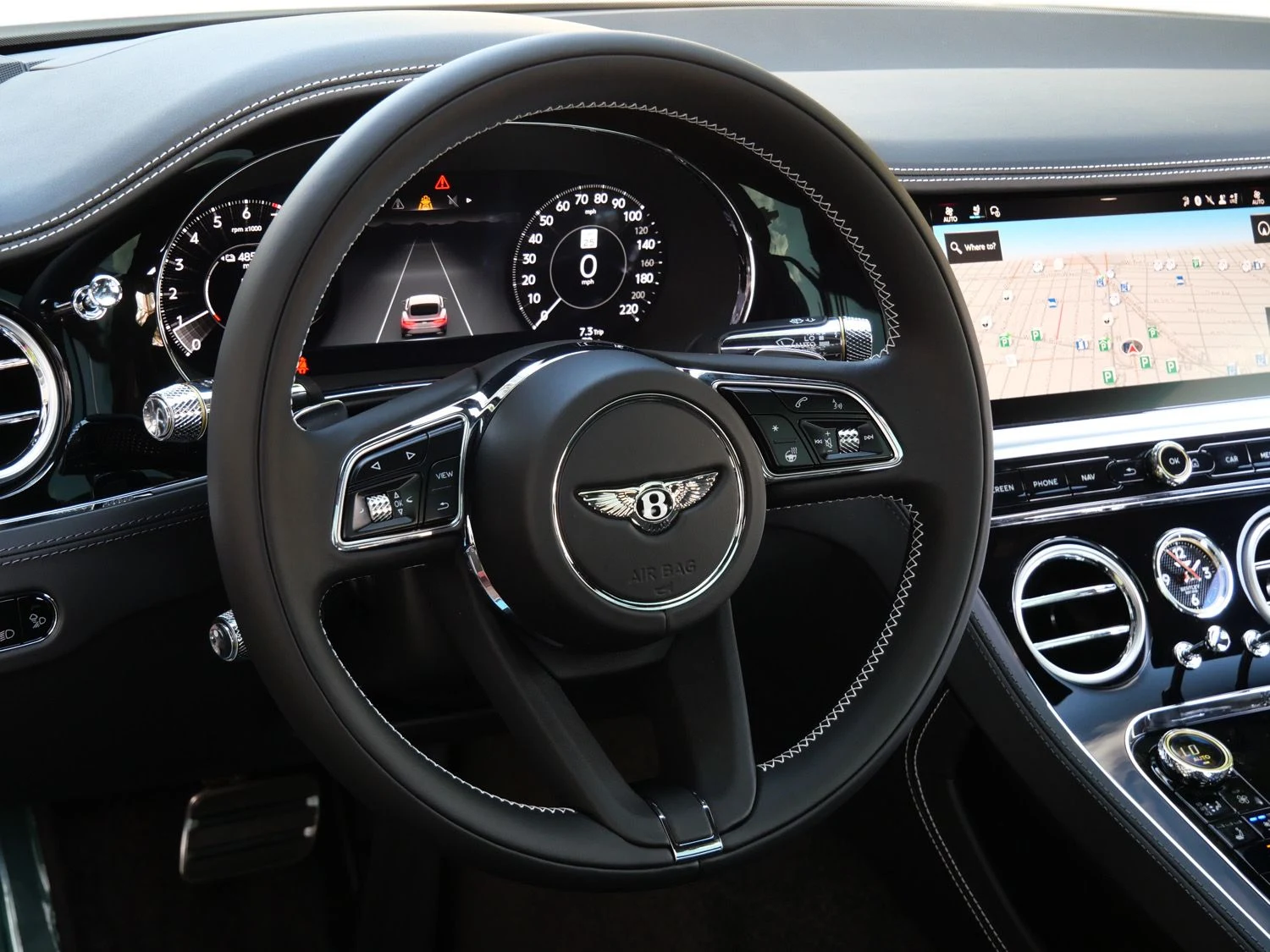 2026 Bentley Continental GT interior, Beluga