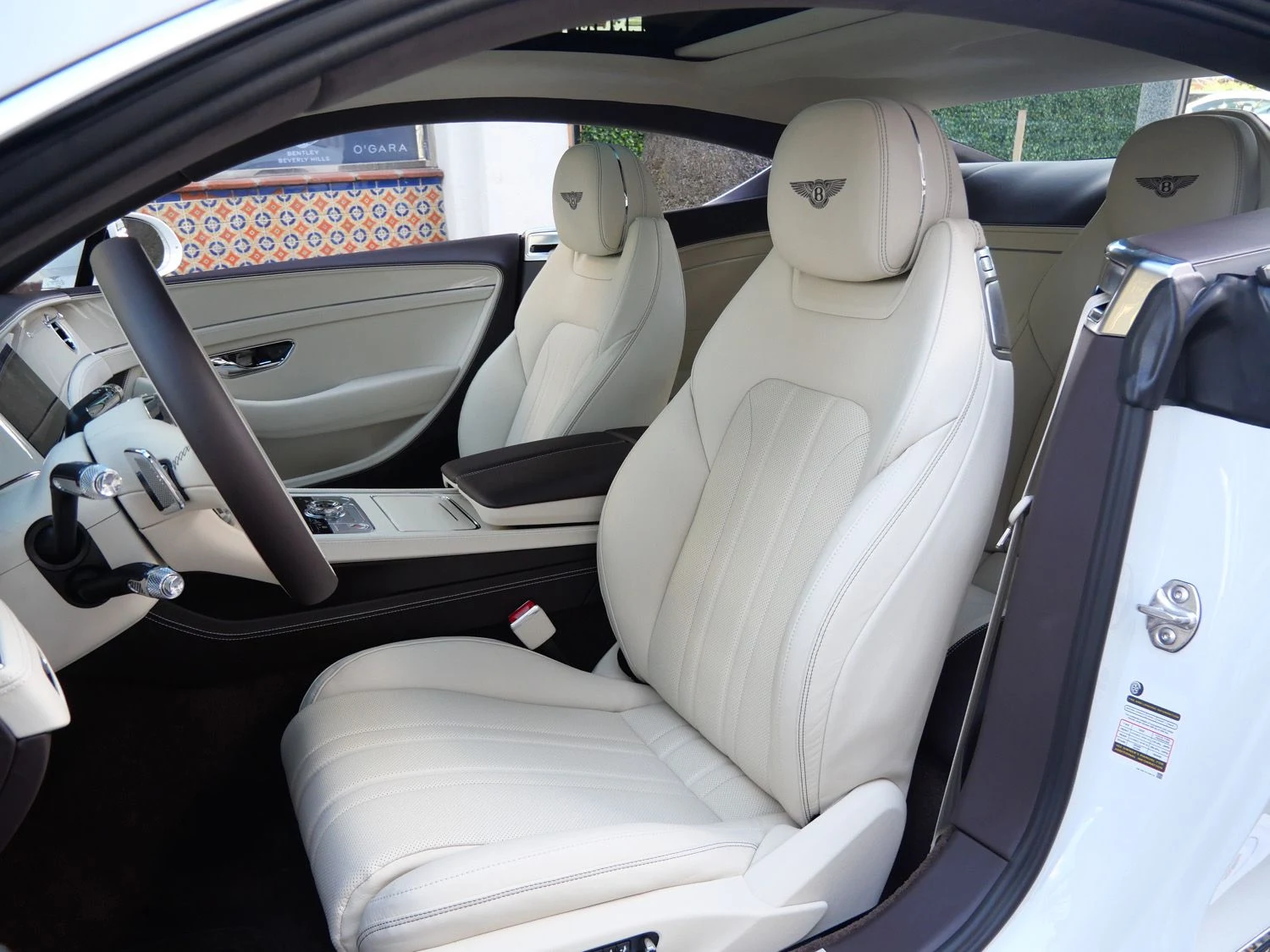 2026 Bentley Continental GT interior, seats, Linen