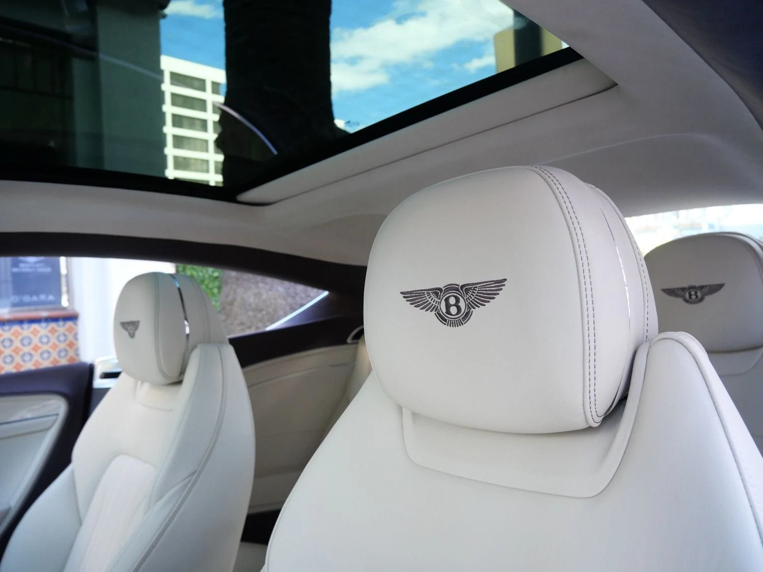 2026 Bentley Continental GT interior, Linen