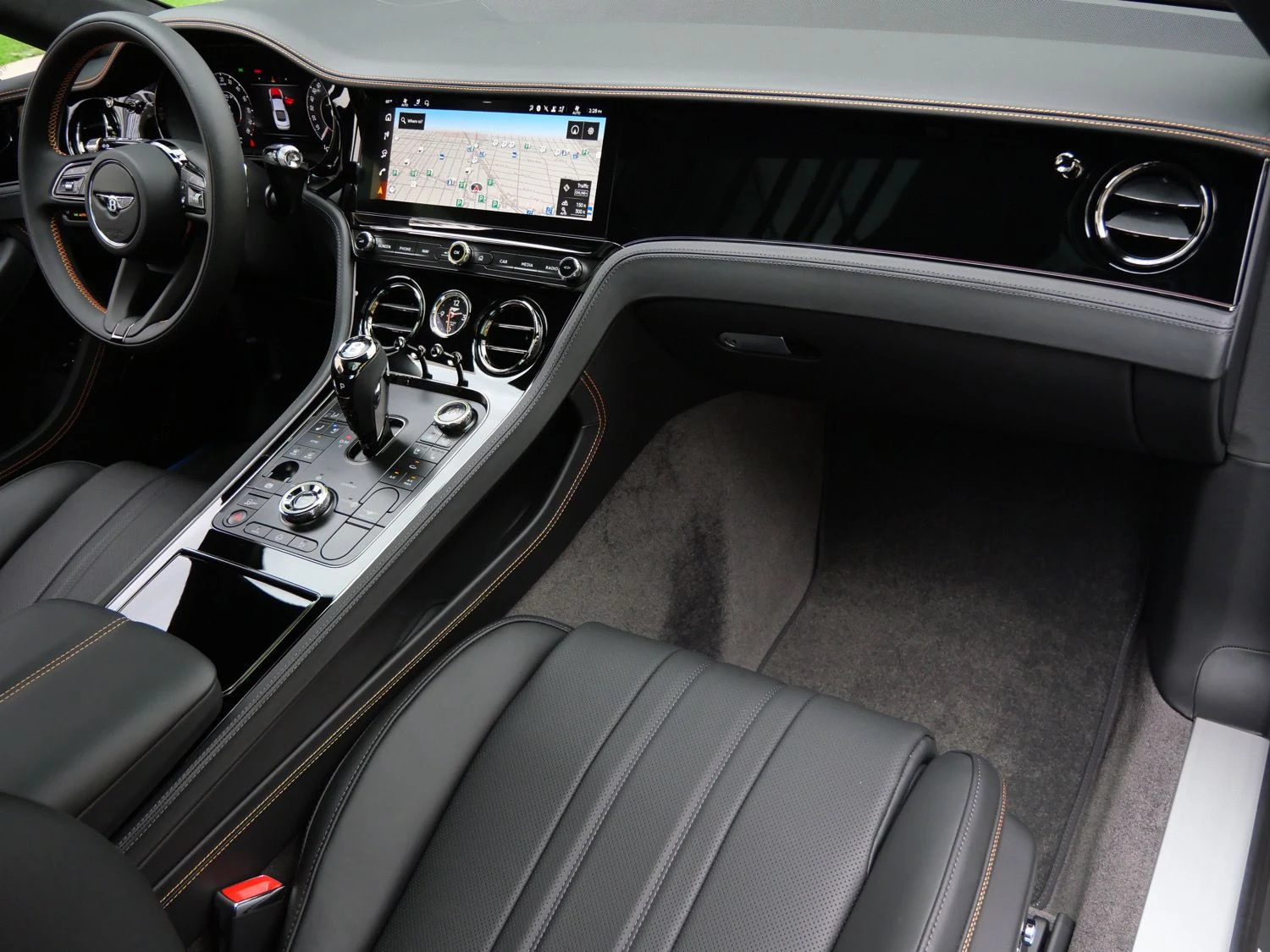 2026 Bentley Continental GT interior, Beluga