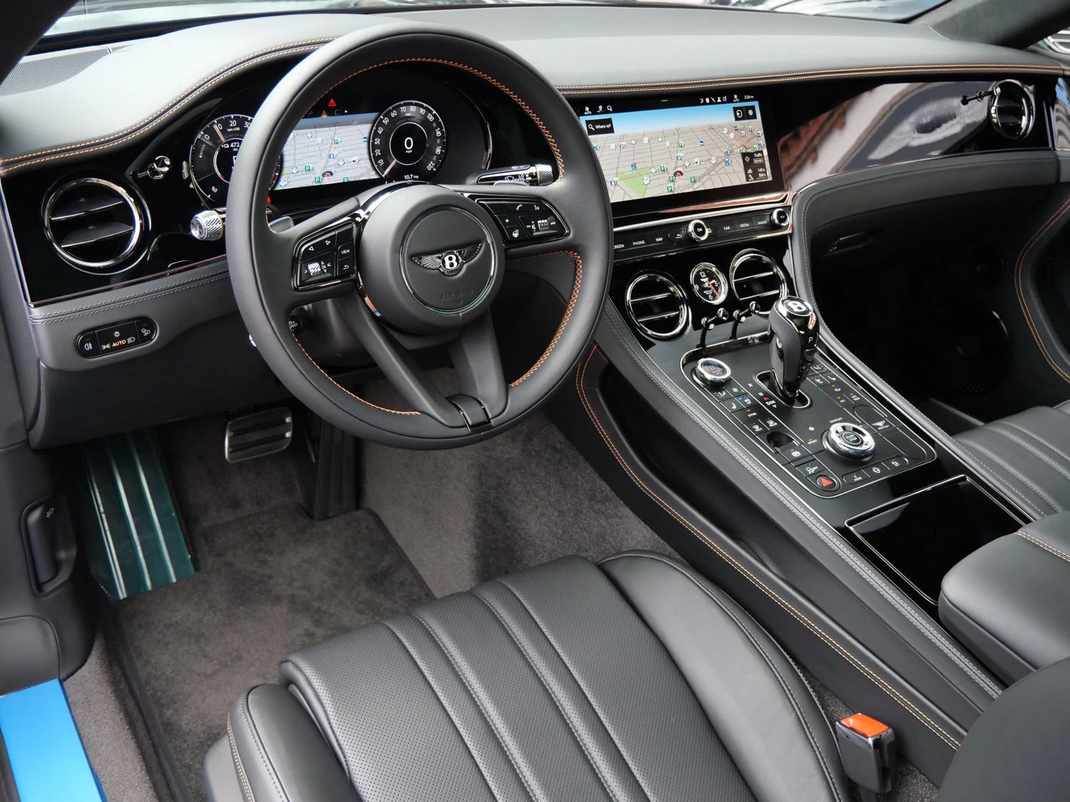 2026 Bentley Continental GT interior, dashboard, Beluga