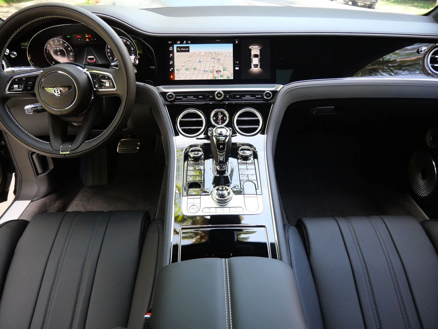 2026 Bentley Continental GT interior, dashboard, Beluga