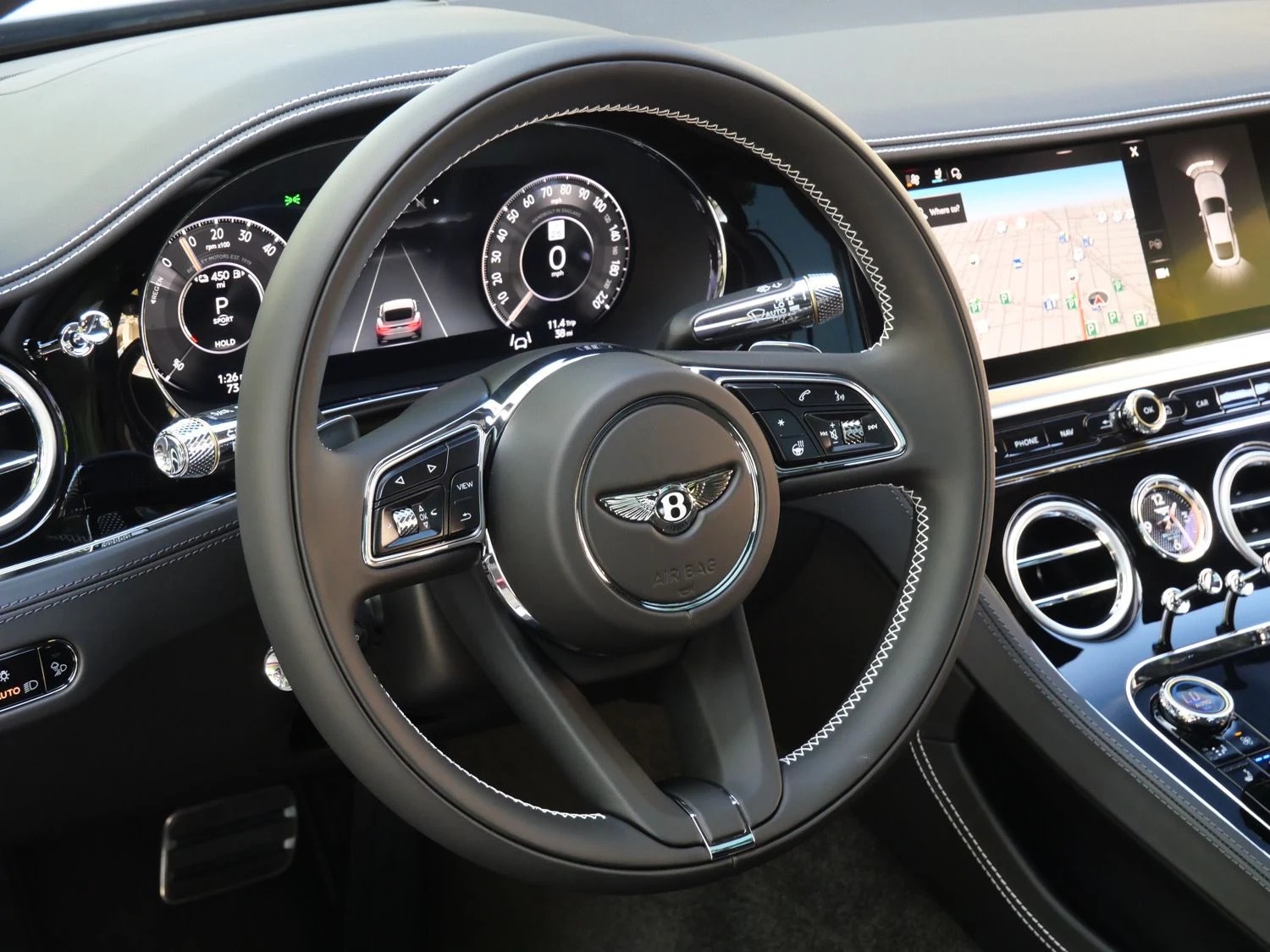 2026 Bentley Continental GT interior, Beluga