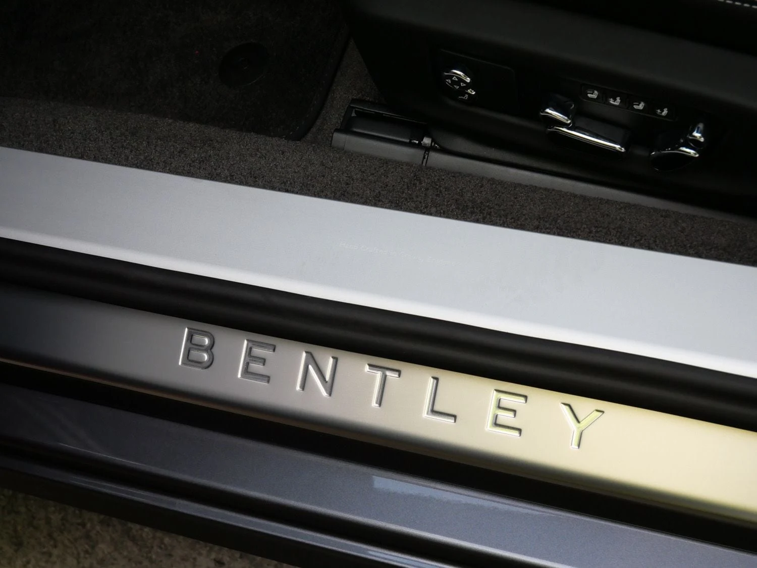 2026 Bentley Continental GT interior, door sill, Beluga