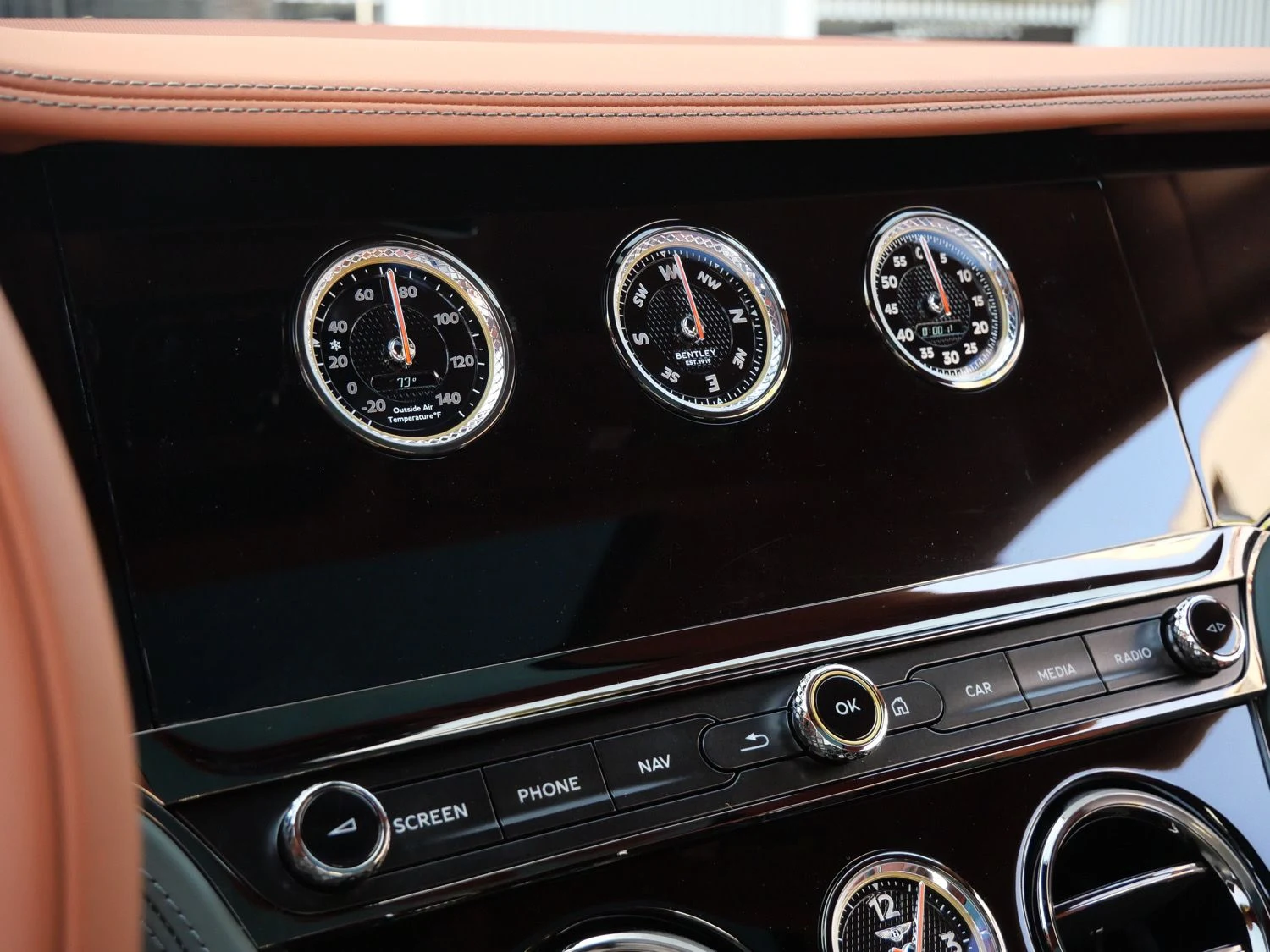 2026 Bentley Continental GT S interior, Cumbrian Green