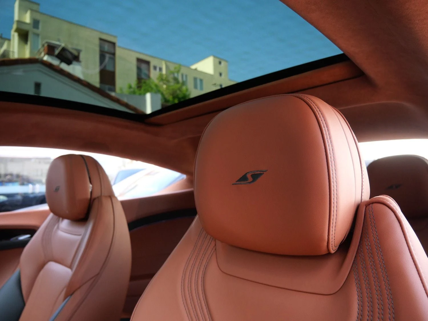 2026 Bentley Continental GT S interior, Cumbrian Green