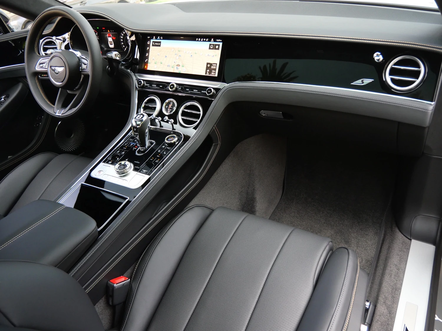 2026 Bentley Continental GT S interior, Beluga