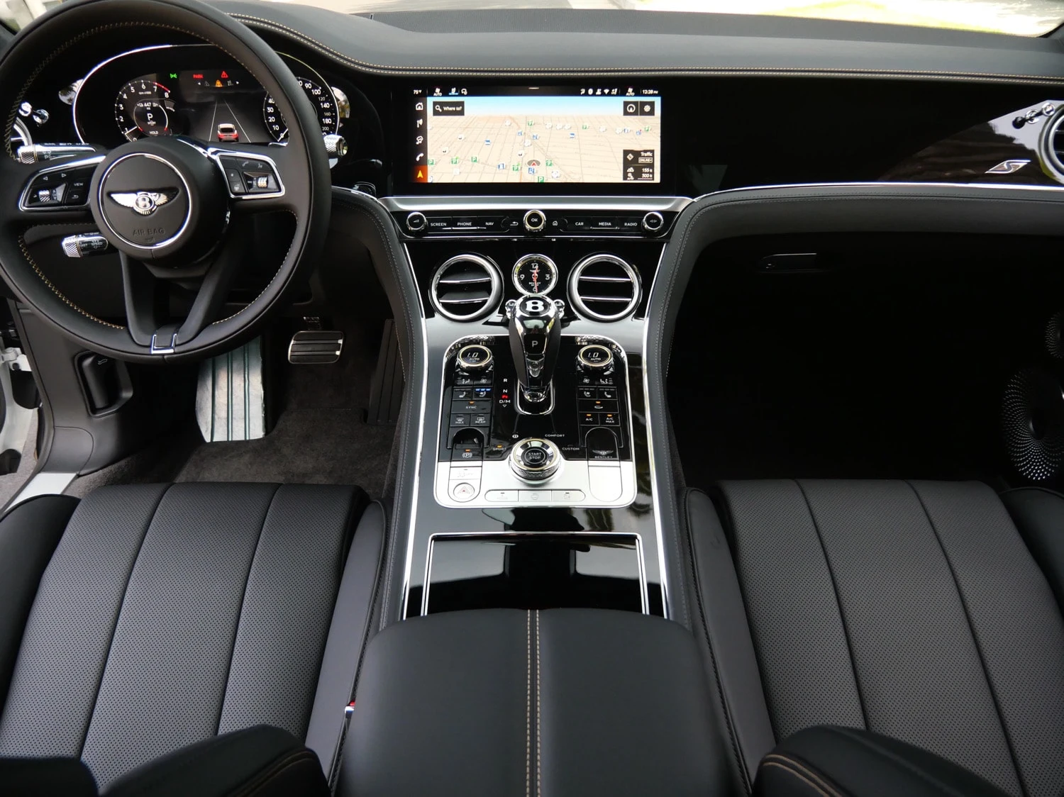 2026 Bentley Continental GT S interior, Beluga