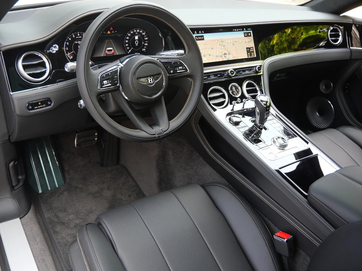 2026 Bentley Continental GT S interior, dashboard, Beluga