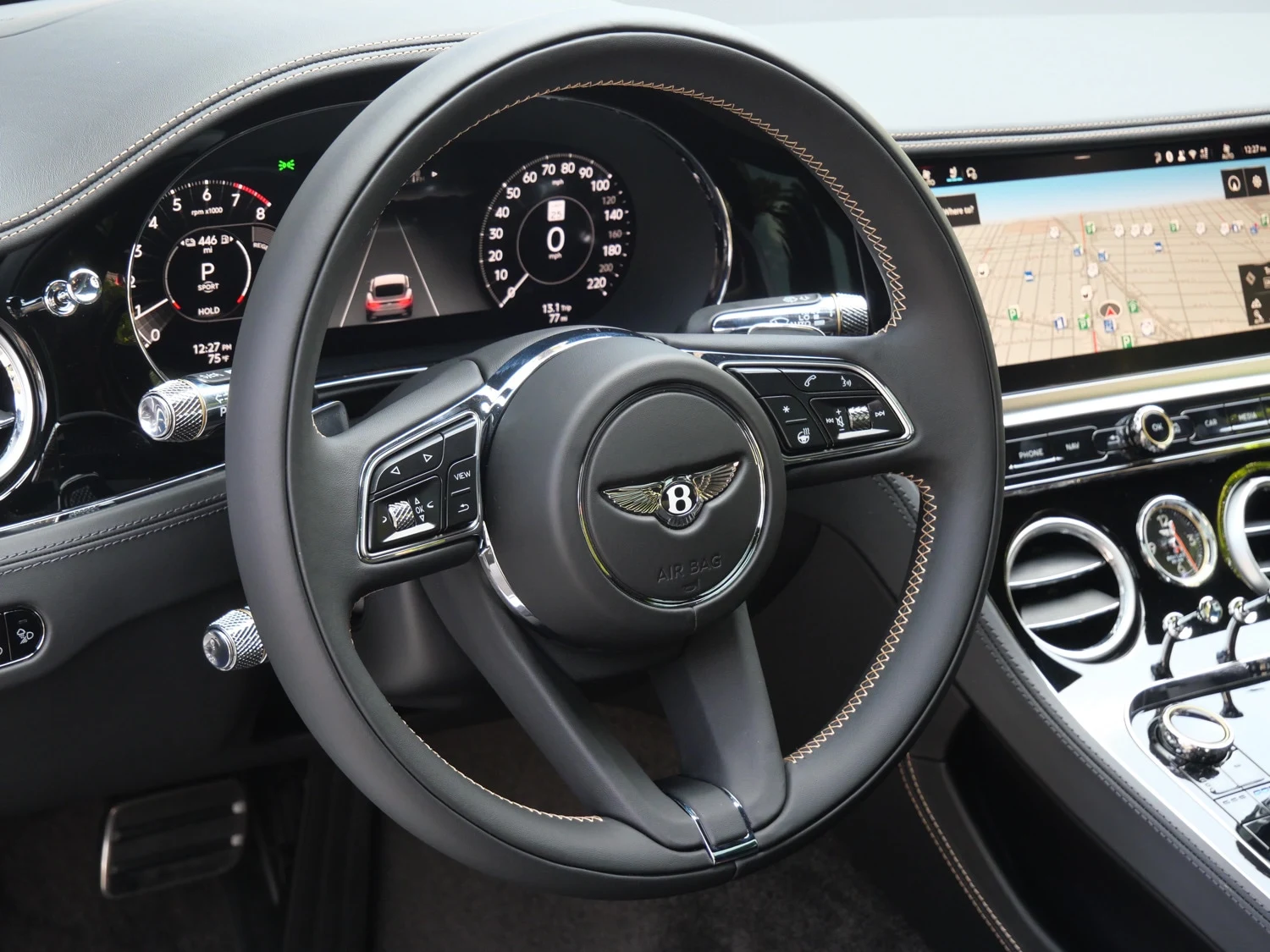 2026 Bentley Continental GT S interior, Beluga