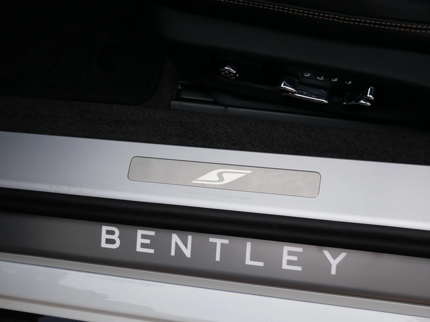 2026 Bentley Continental GT S interior, door sill, Beluga