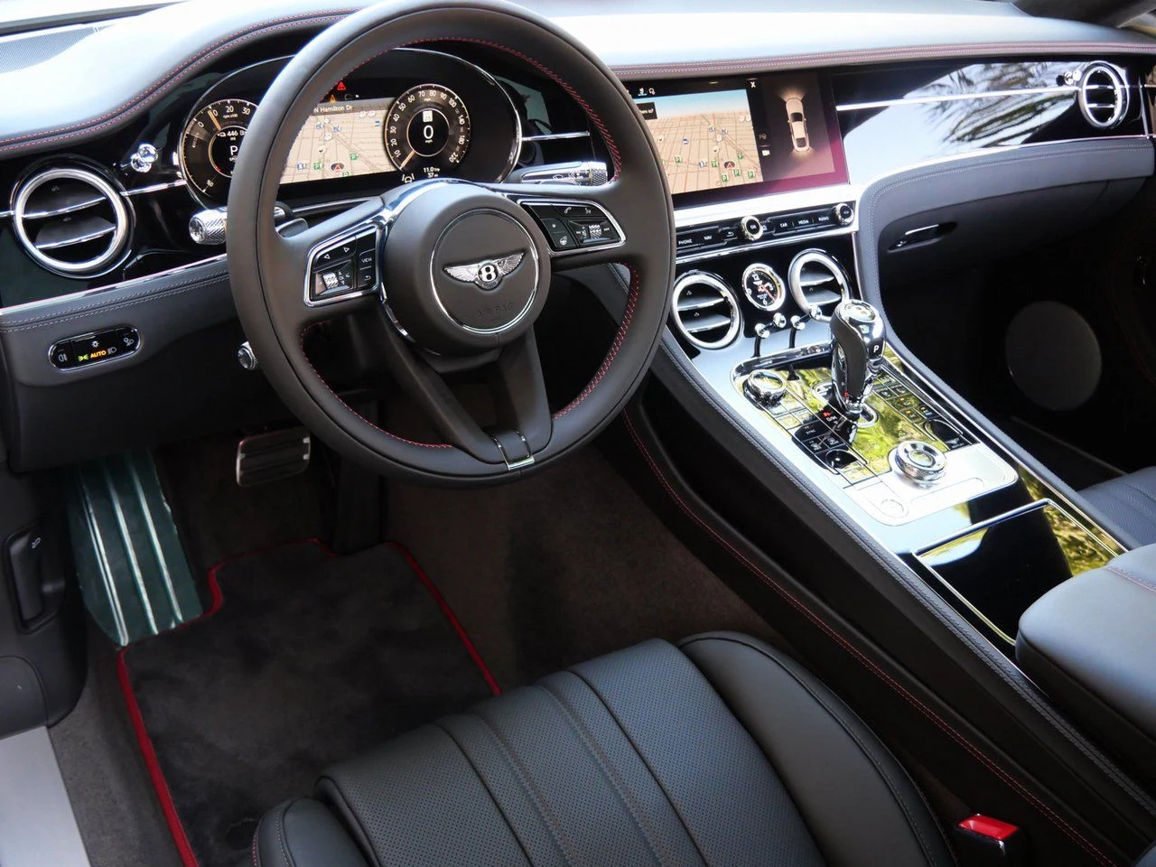 2026 Bentley Continental GT interior, dashboard, Beluga