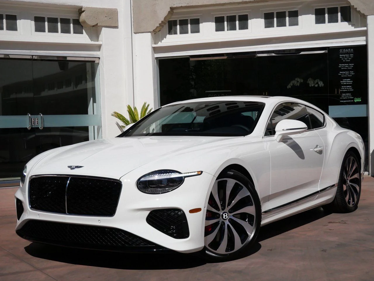 2026 Bentley Continental GT for sale, front three-quarter view, White