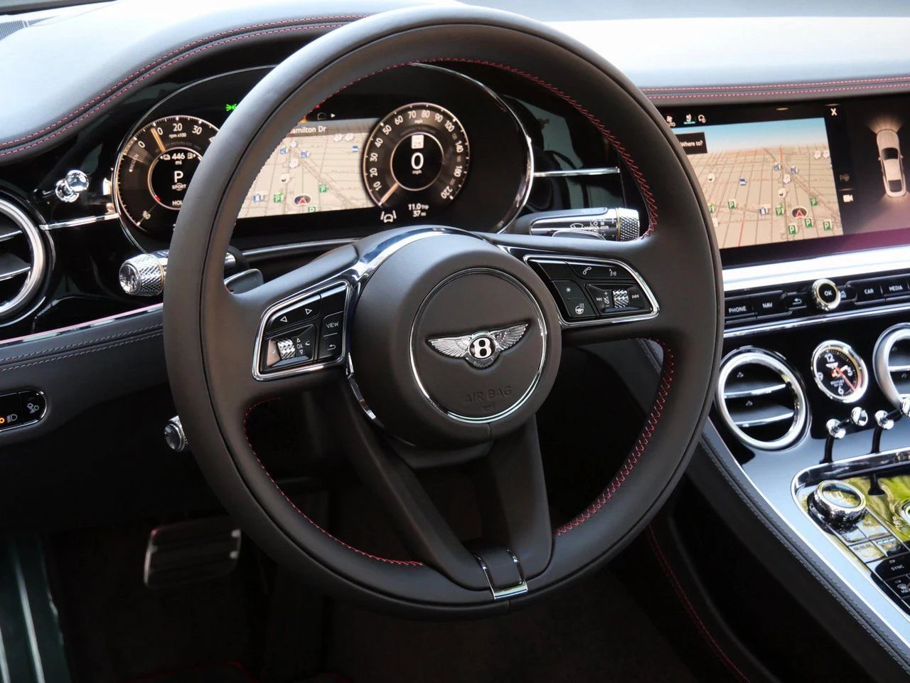 2026 Bentley Continental GT interior, Beluga