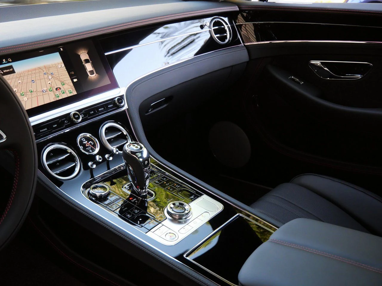 2026 Bentley Continental GT interior, dashboard, Beluga