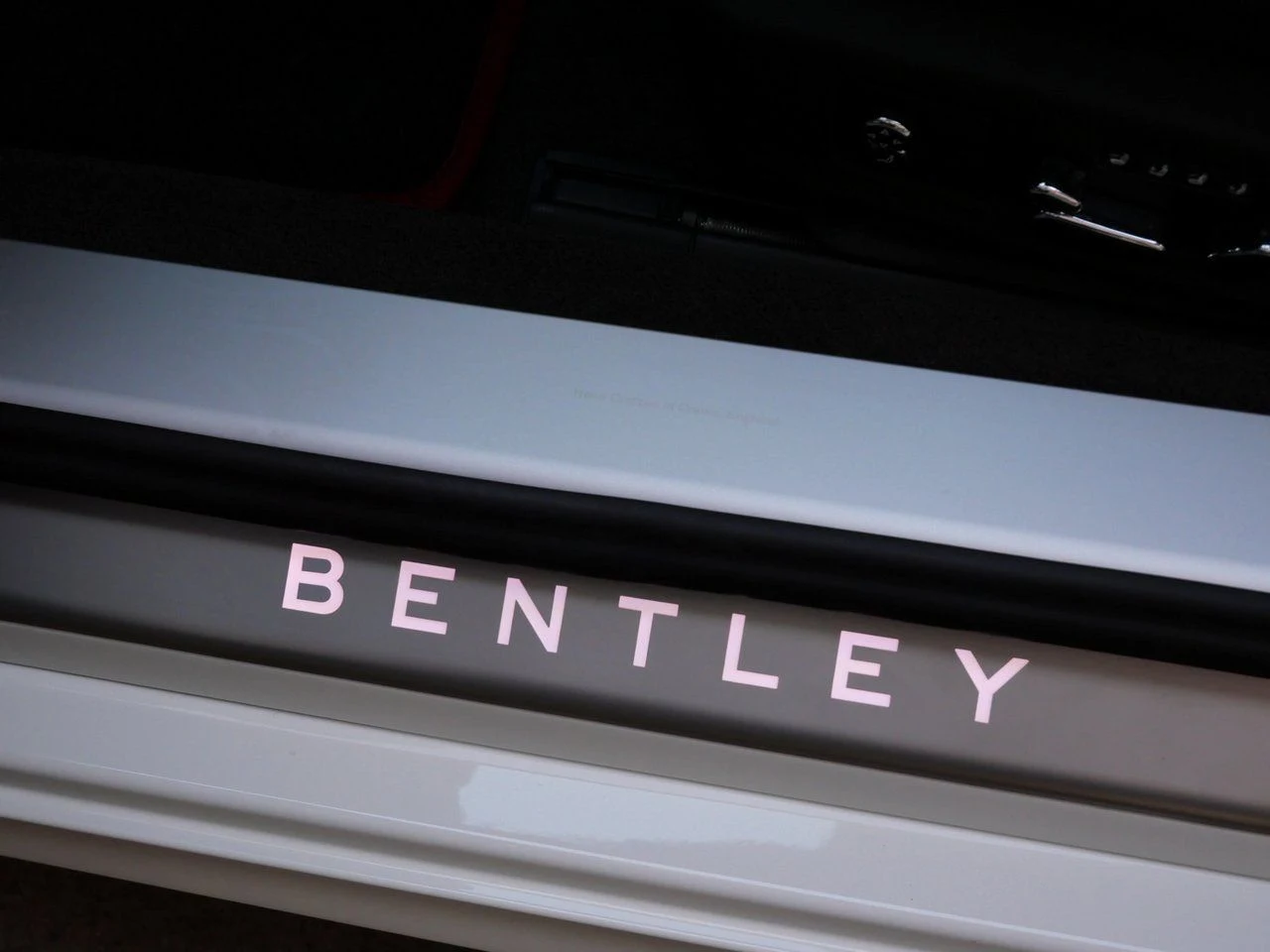 2026 Bentley Continental GT interior, door sill, Beluga