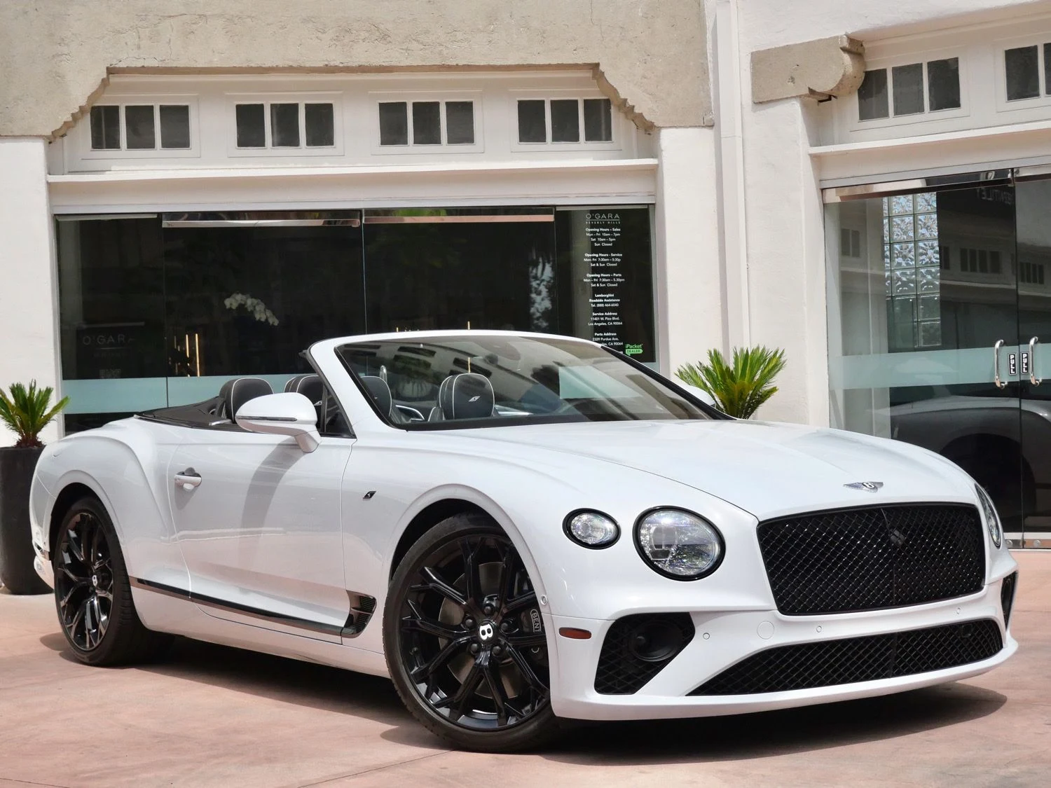 2023 Bentley Continental GTC V8 S for sale, exterior, White
