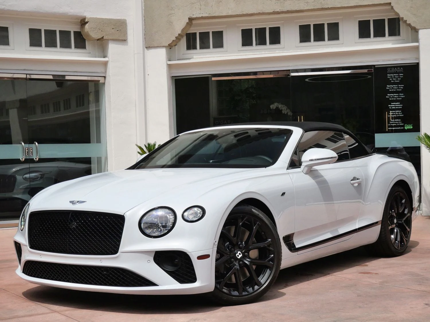 2023 Bentley Continental GTC V8 S for sale, exterior, White