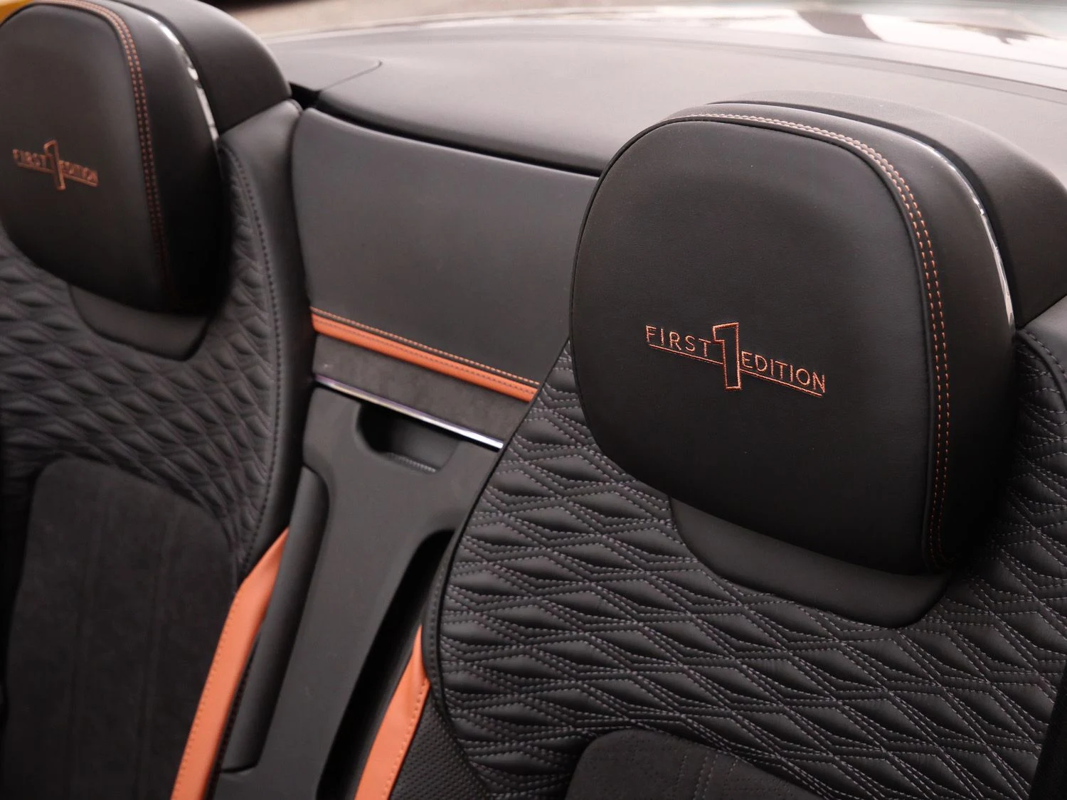 2025 Bentley Continental GTC Speed interior, seats, Saddle