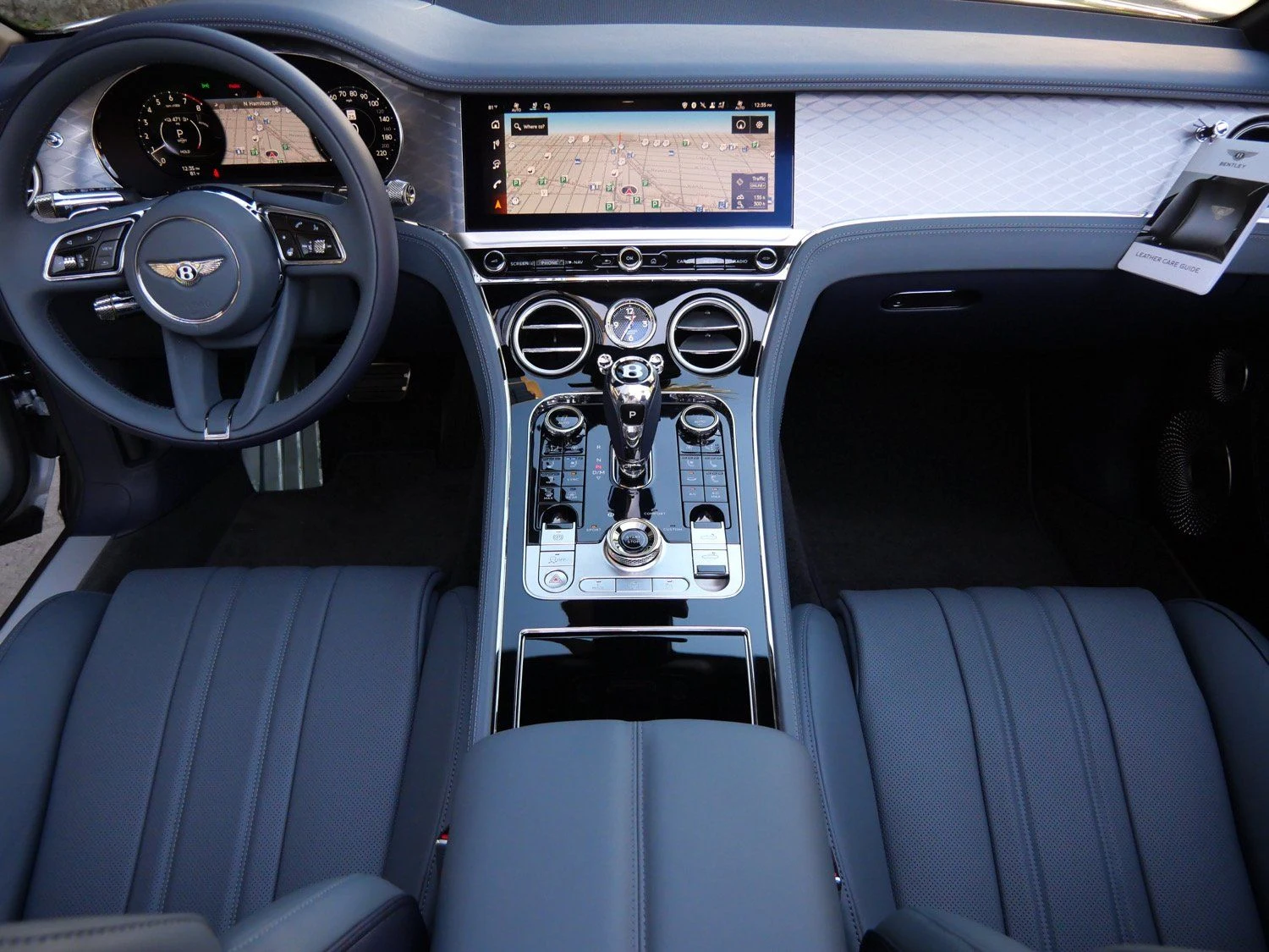 2026 Bentley Continental GTC interior, dashboard, Brunel
