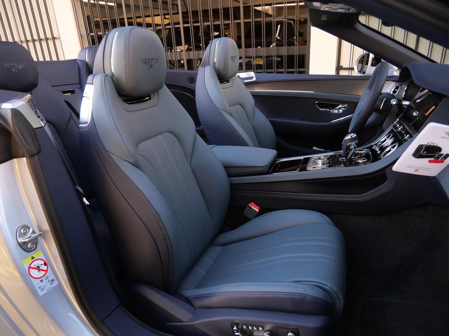 2026 Bentley Continental GTC interior, seats, Brunel