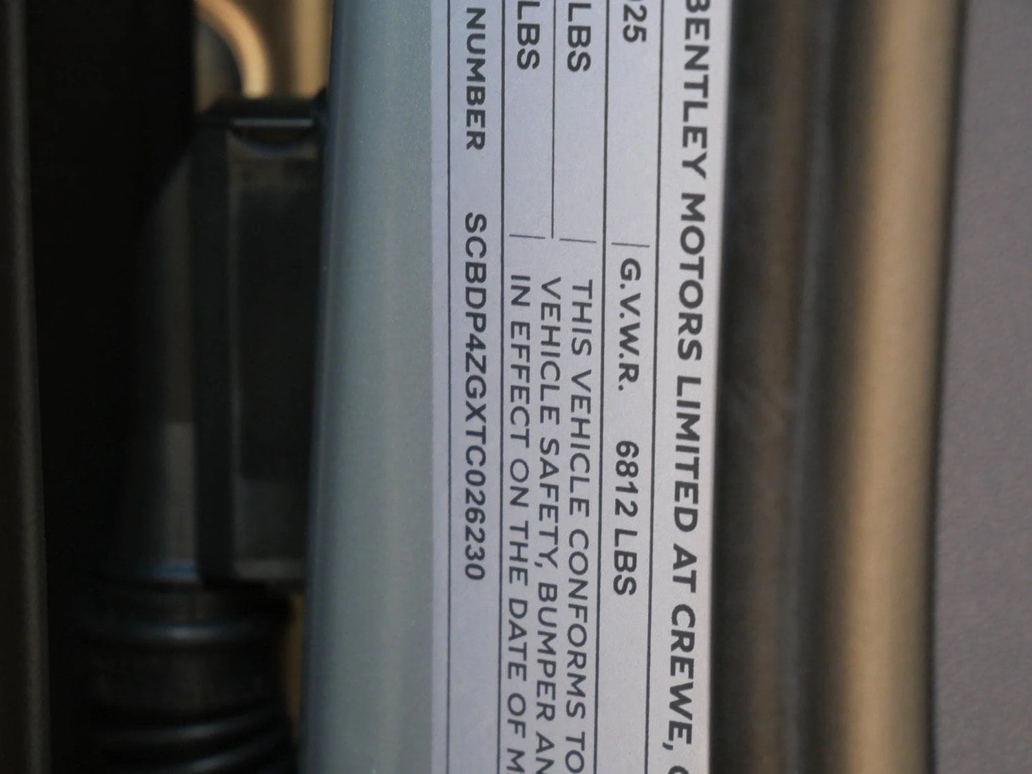2026 Bentley Continental GTC, documents and keys