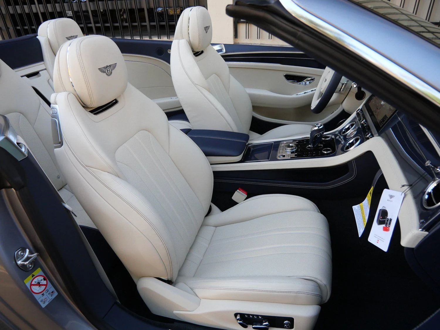2026 Bentley Continental GTC interior, seats, Linen