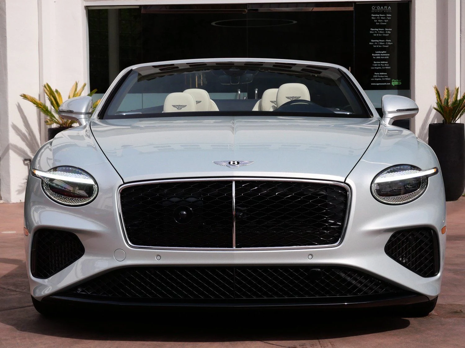 2026 Bentley Continental GTC for sale, exterior, Silver