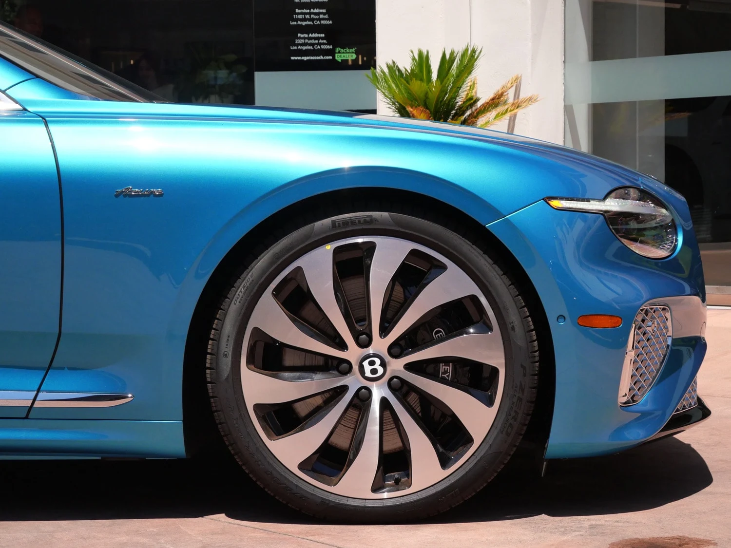 2026 Bentley Continental GTC Azure for sale, exterior, Blue