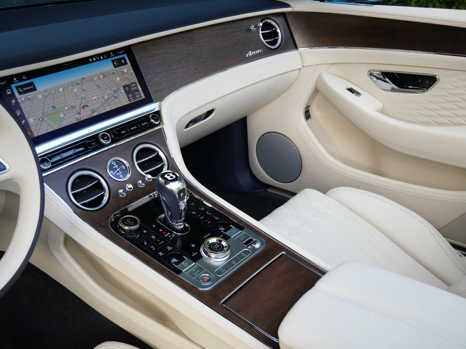 2026 Bentley Continental GTC Azure interior, dashboard, Linen