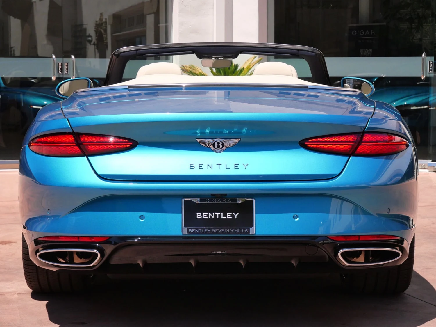 2026 Bentley Continental GTC Azure for sale, exterior, Blue