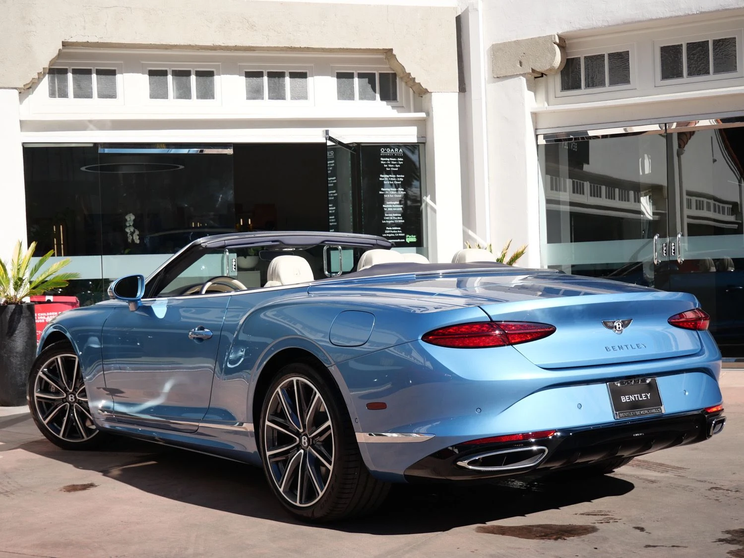 2026 Bentley Continental GTC for sale, exterior, Blue