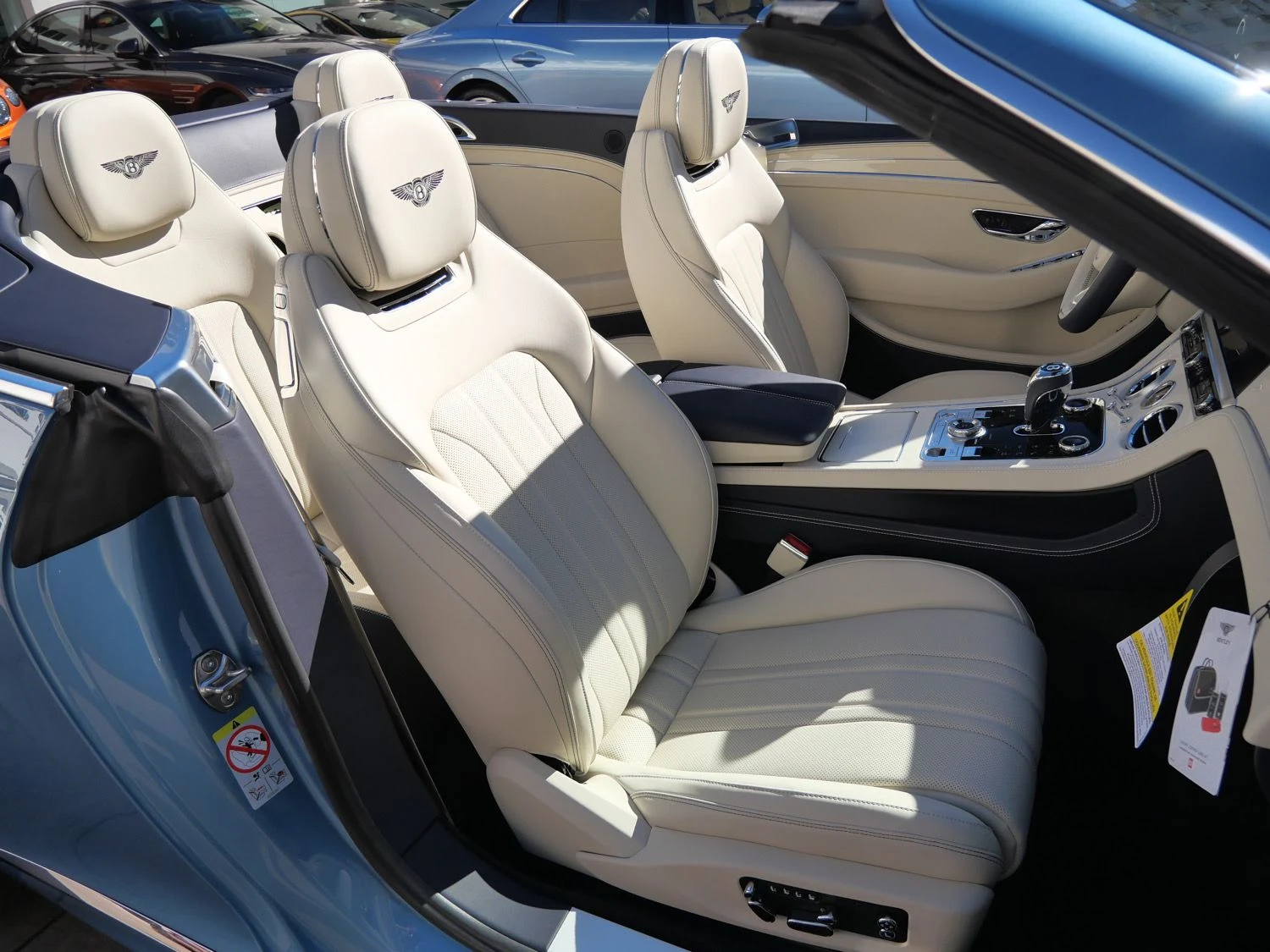 2026 Bentley Continental GTC interior, seats, Linen