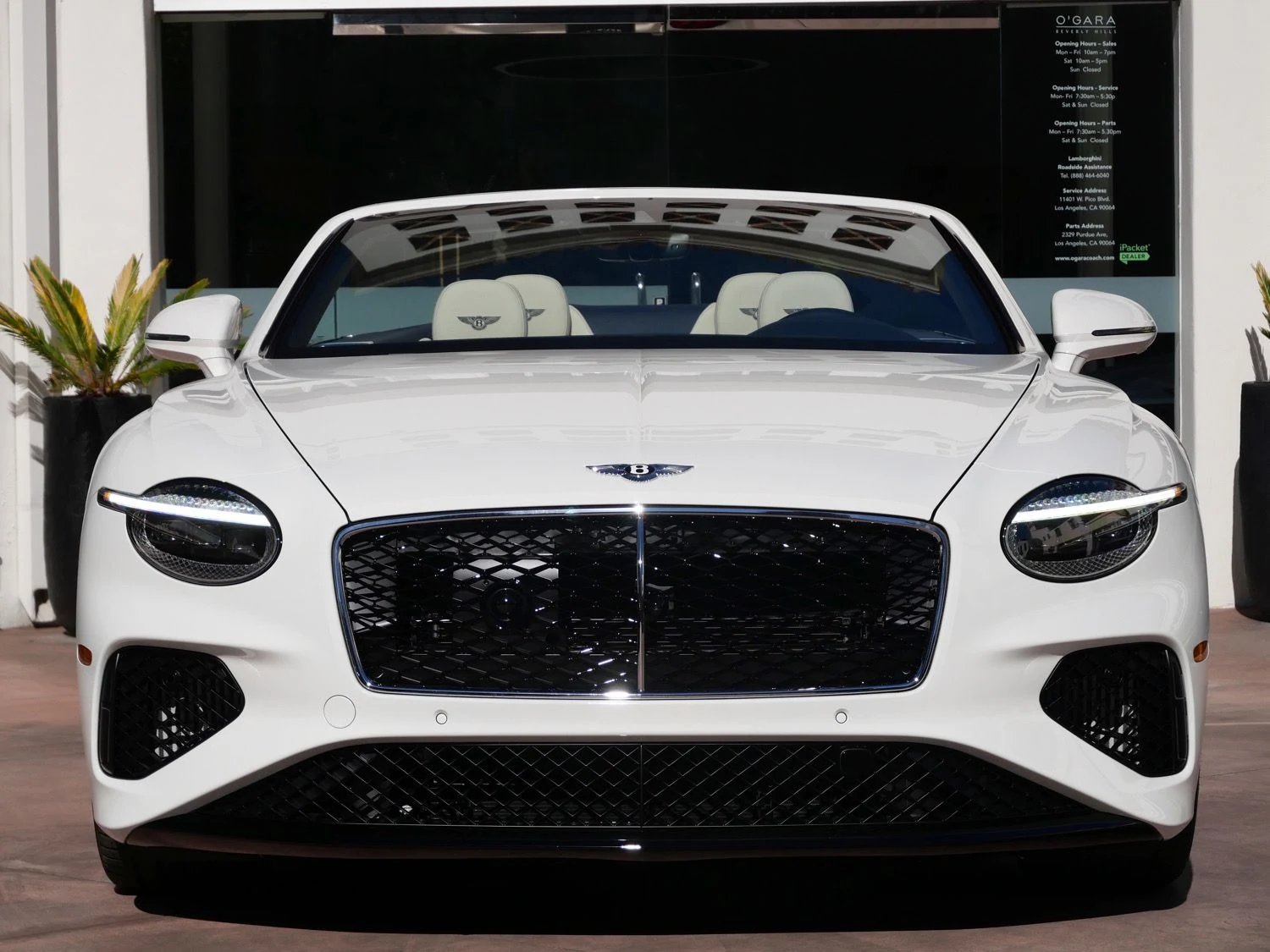 2026 Bentley Continental GTC for sale, exterior, White