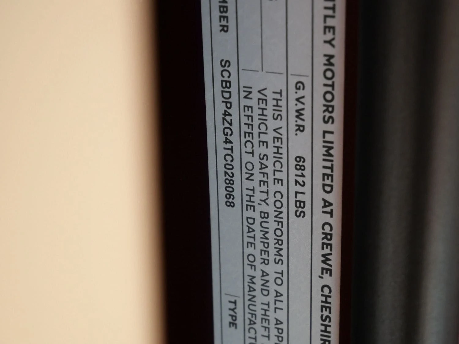 2026 Bentley Continental GTC, documents and keys