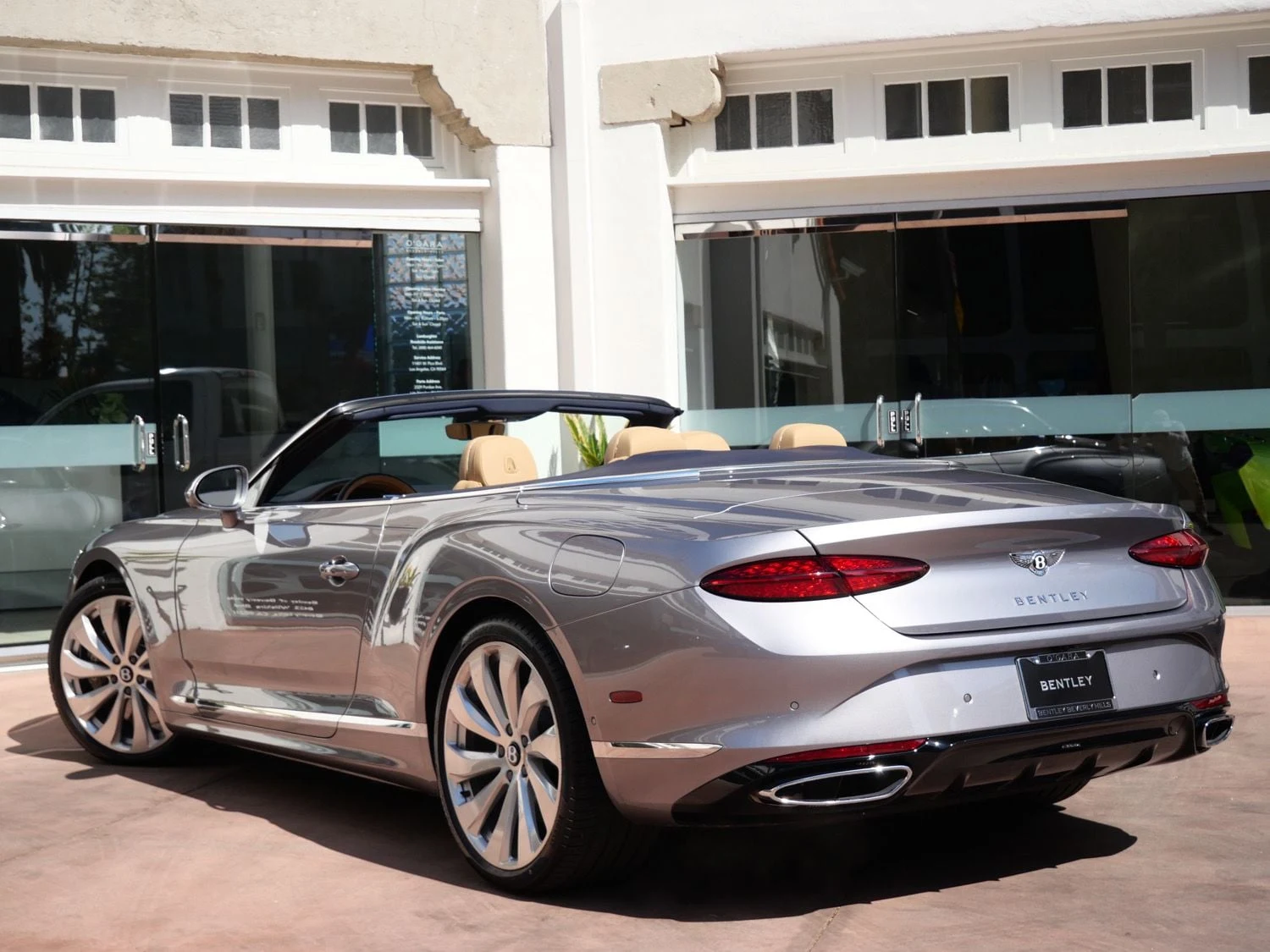 2026 Bentley Continental GTC for sale, exterior, Silver