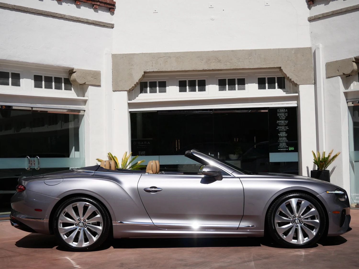 2026 Bentley Continental GTC for sale, exterior, Silver