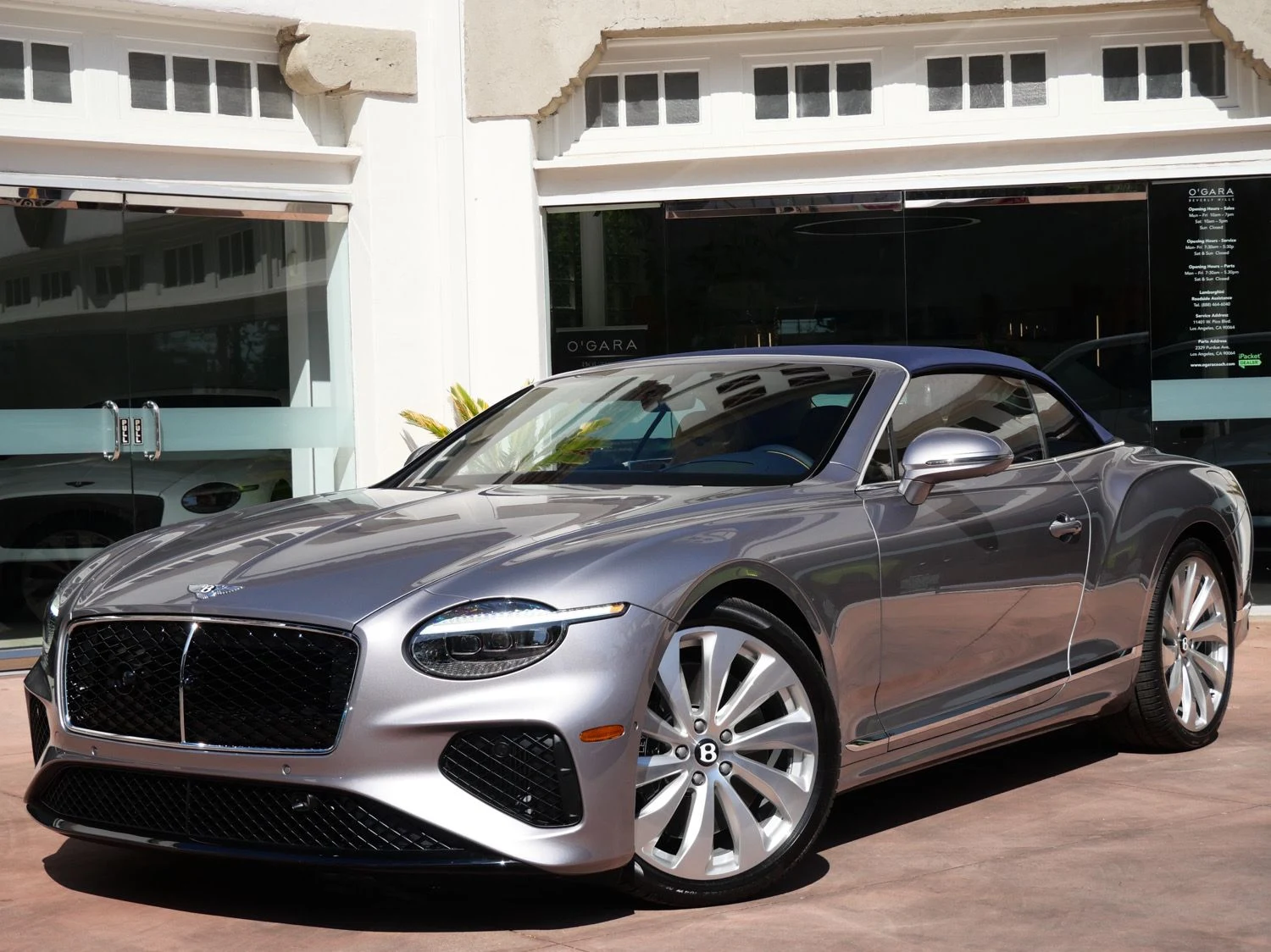 2026 Bentley Continental GTC for sale, exterior, Silver