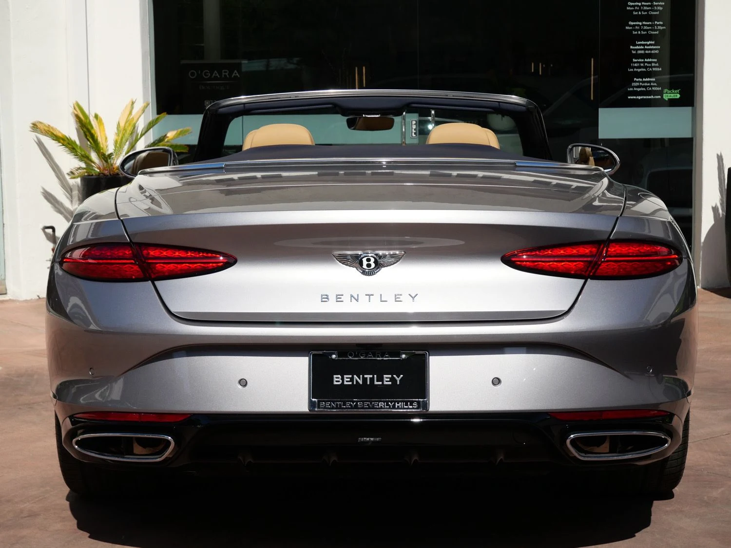 2026 Bentley Continental GTC for sale, exterior, Silver