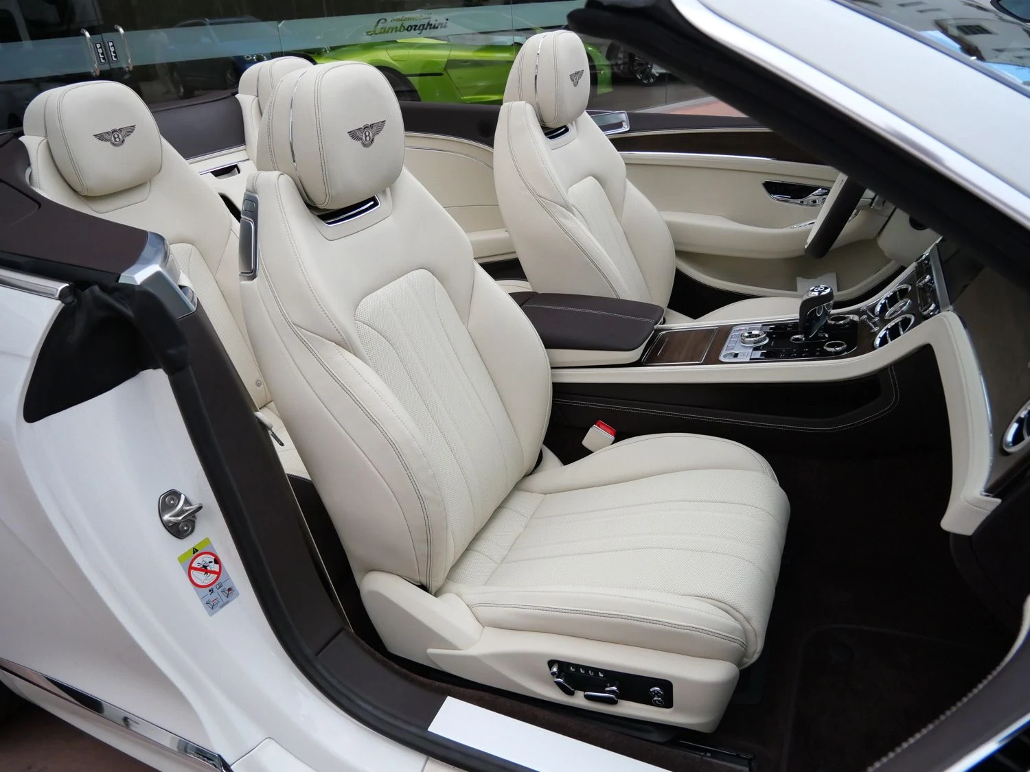 2026 Bentley Continental GTC interior, seats, Linen