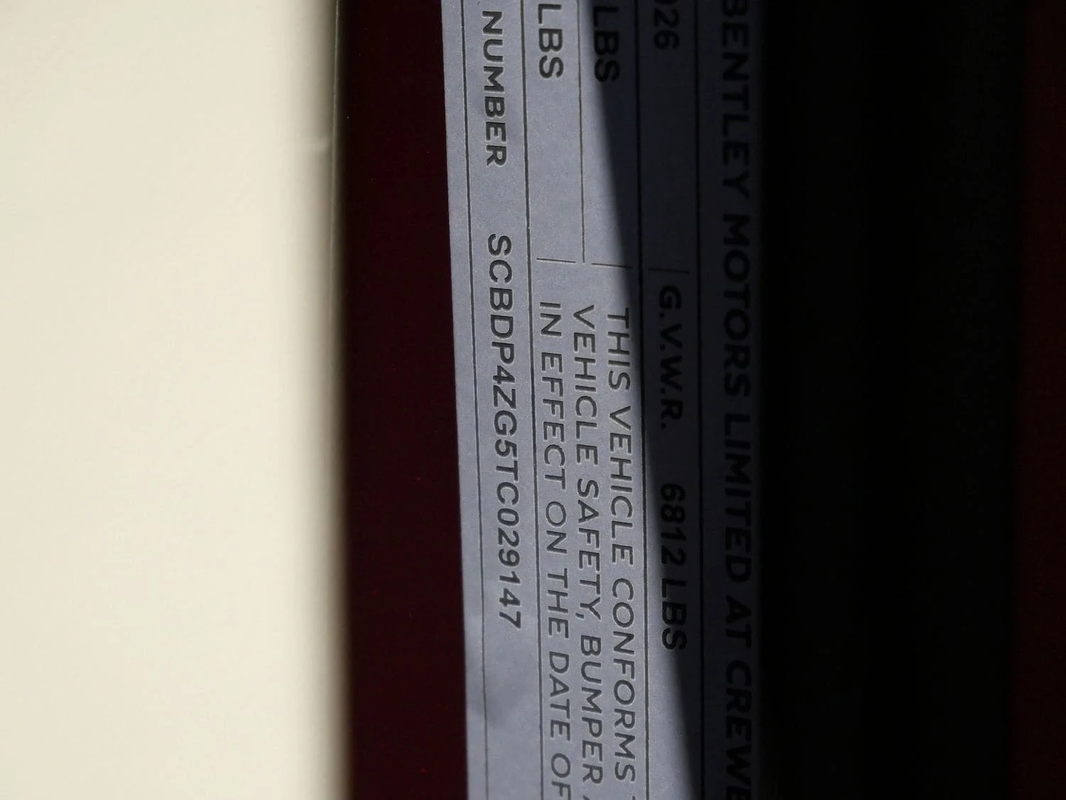 2026 Bentley Continental GTC, documents and keys