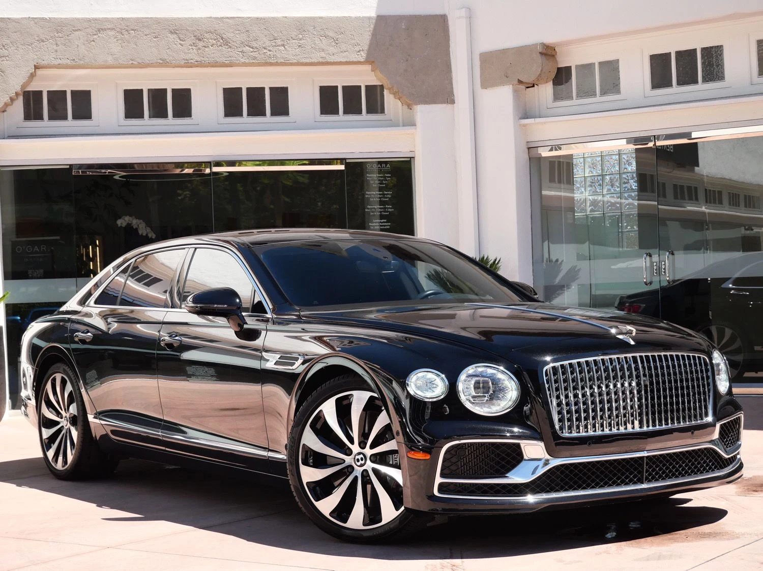 2022 Bentley Flying Spur W12 for sale, exterior, Black