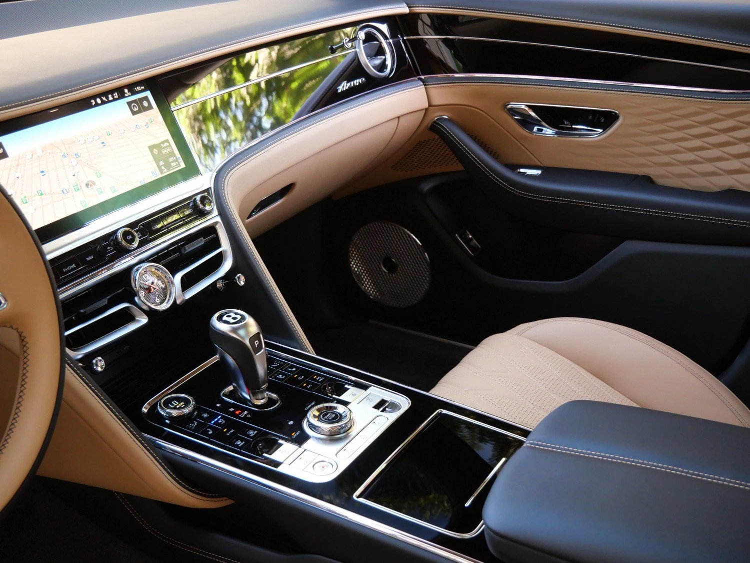 2026 Bentley Flying Spur Azure interior, Camel