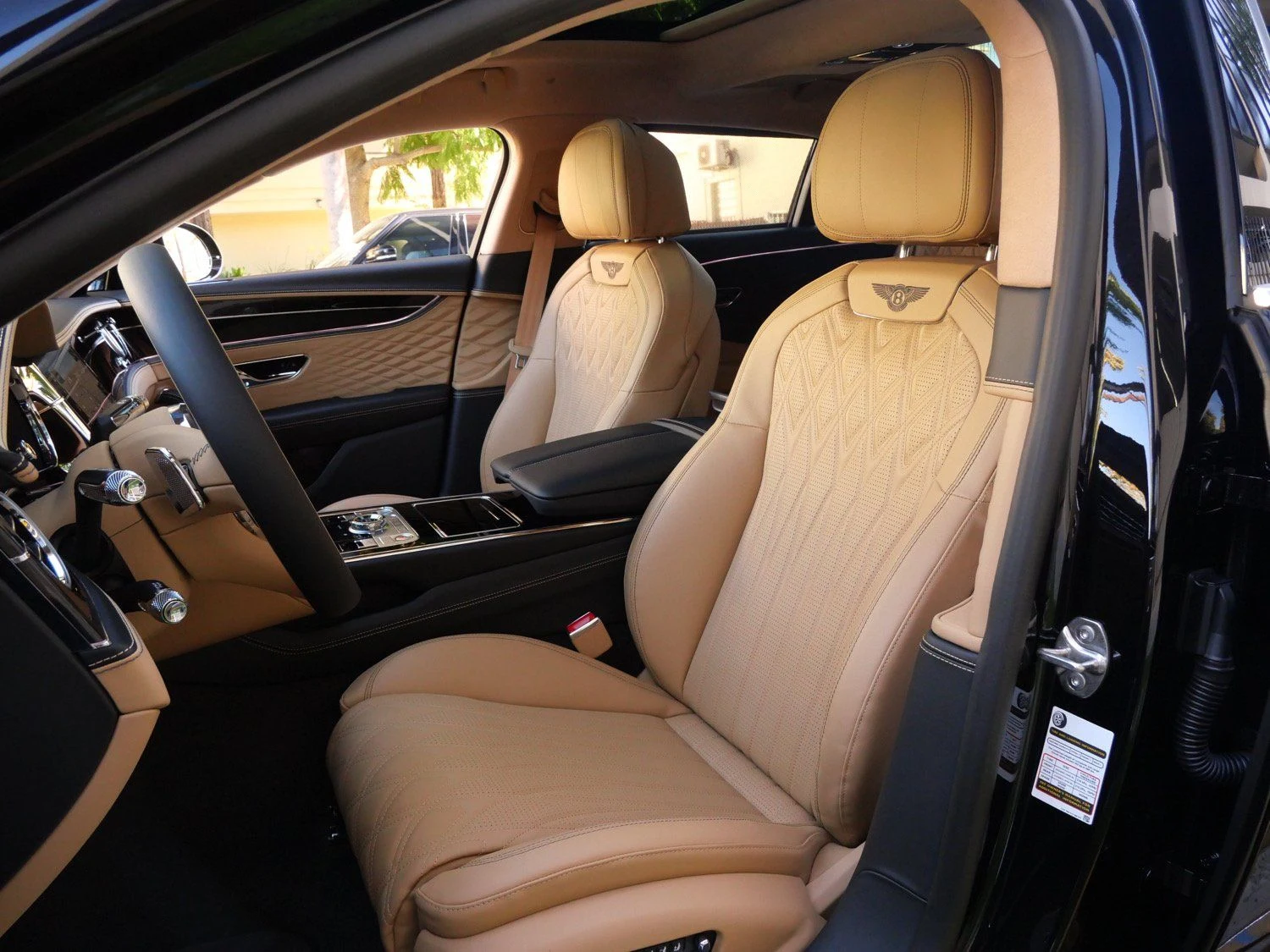 2026 Bentley Flying Spur Azure interior, seats, Camel