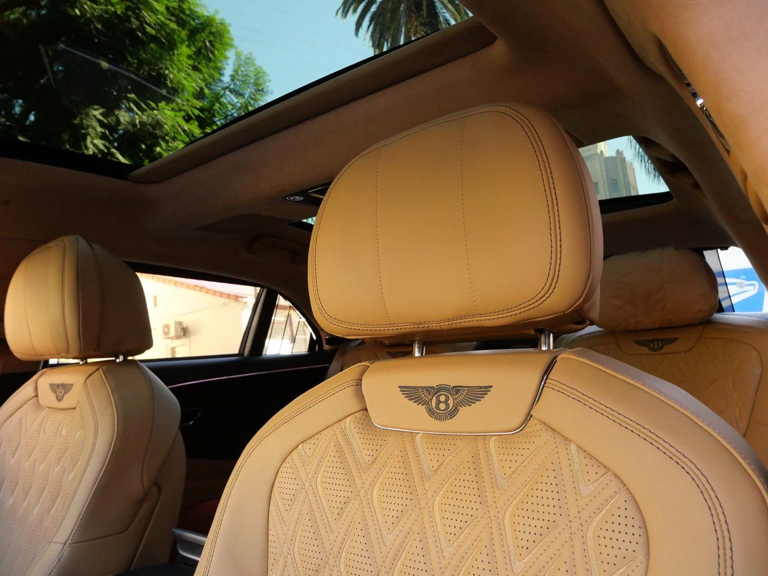 2026 Bentley Flying Spur Azure interior, seats, Camel